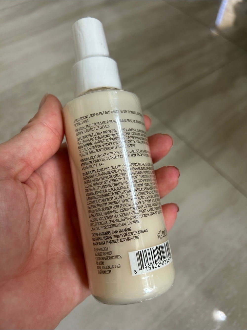 OUAI Leave-In Conditioner - 4.7 fl oz - Picture 2 of 3